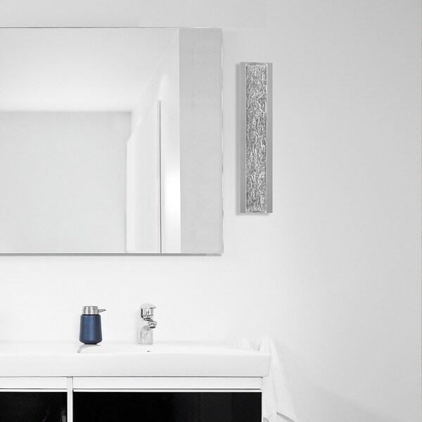 Repose 27in LED Bathroom Vanity Or Wall Light In 3500K Aluminum